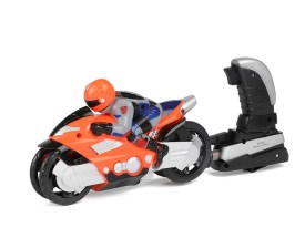 Moto carrera grande con lanzador